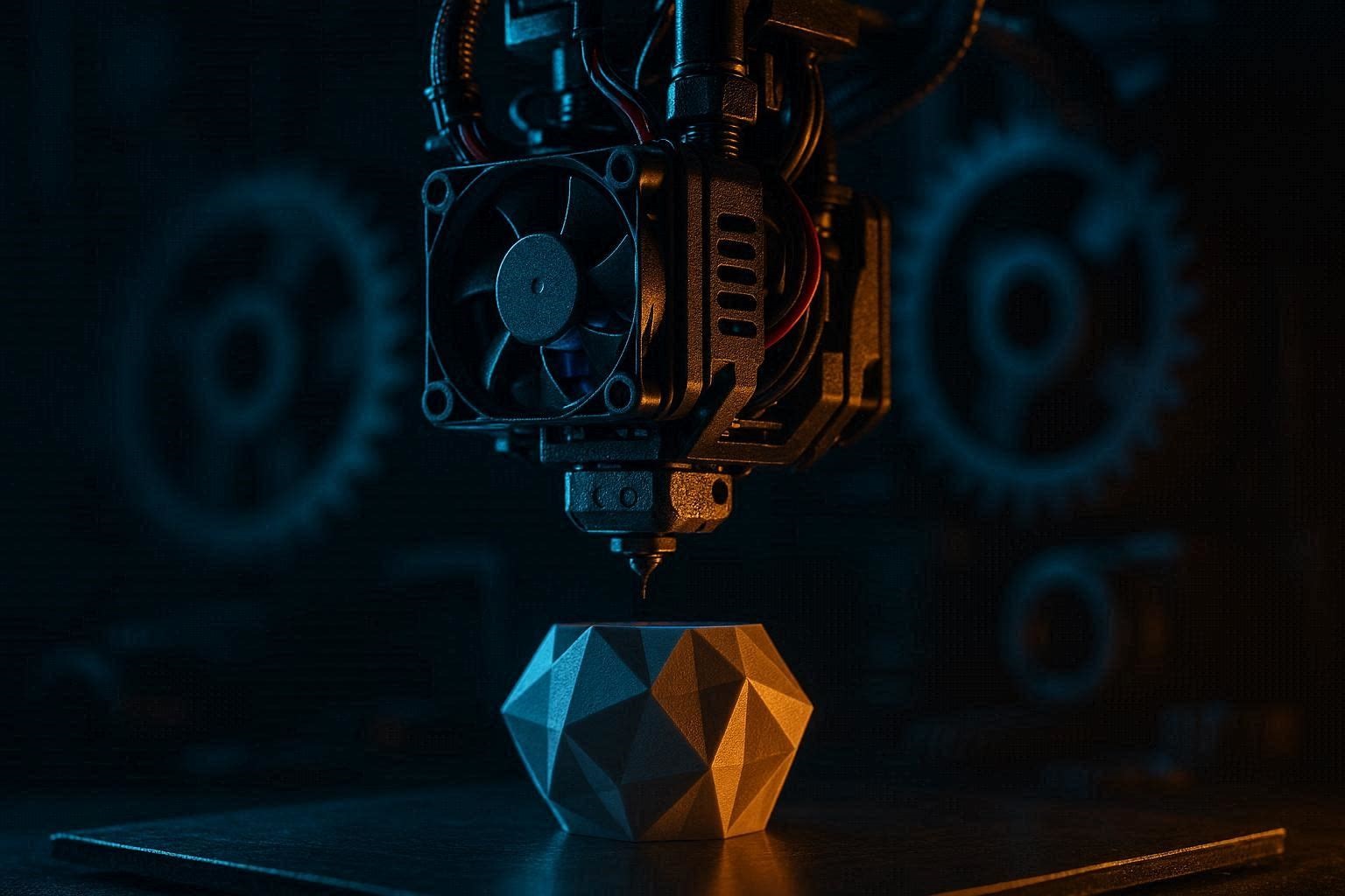 A close-up of a 3D printer failing to extrude, illustrating the frustrating Bambu Lab A1 air printing anomaly.