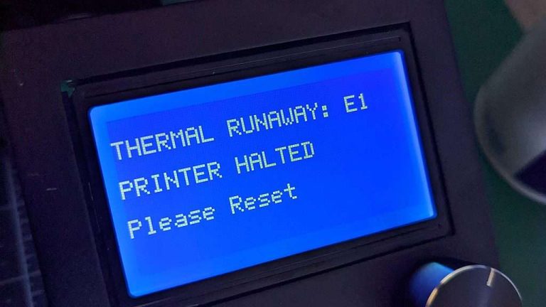 Ender 3 Thermal Runaway