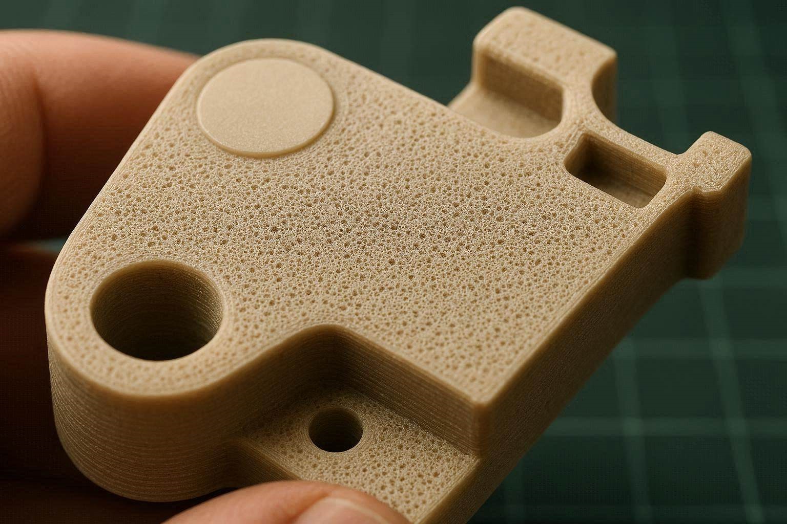 A macro diagnostic view illustrating the exact geometric failure you must resolve to fix 3D print ironing pores.