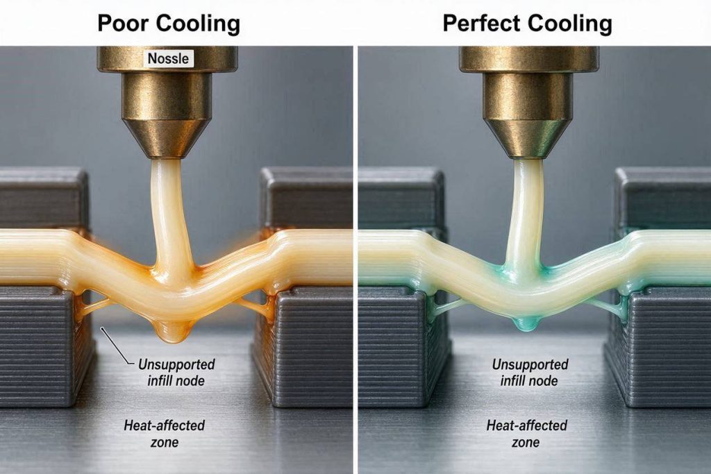 An architectural layout explaining the physics behind an extreme sagging TPU issue.